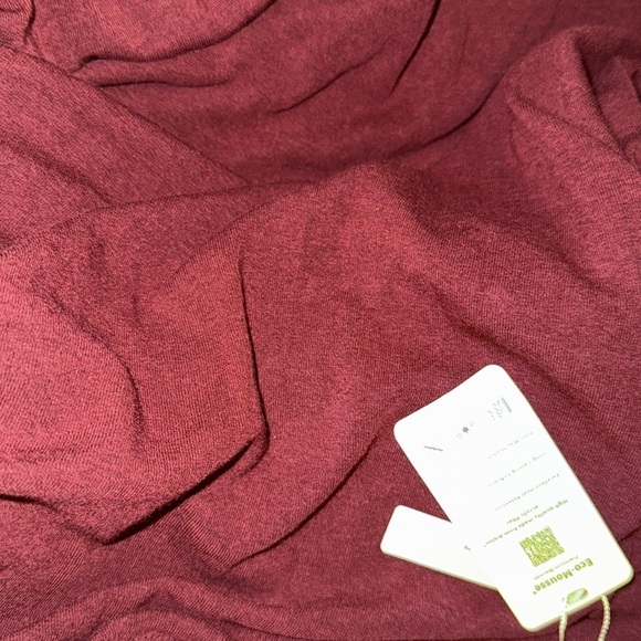Ogl light Surplice Long Sleeve Top - Ruby large - Picture 4 of 4